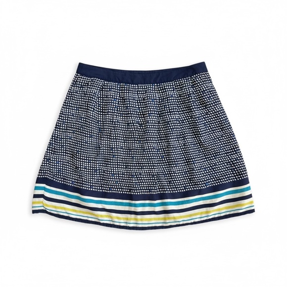 Tommy Hilfiger Dresses & Skirts - Tommy Hilfiger Skater Skirt with Polka Dots and Striped Hem | Size 2